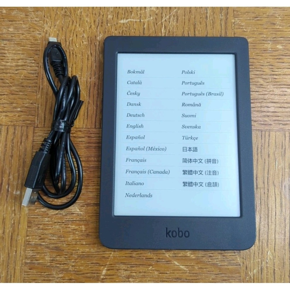 Kobo Nia (Model N306) eBook eReader 8GB , WiFi- Black - Tested